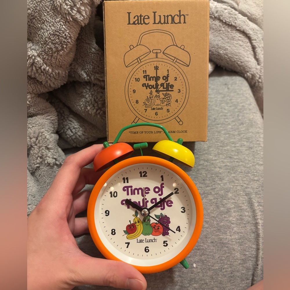 NWT Late Lunch Alarm Clock